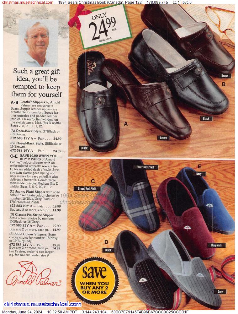 1994 Sears Christmas Book (Canada), Page 122