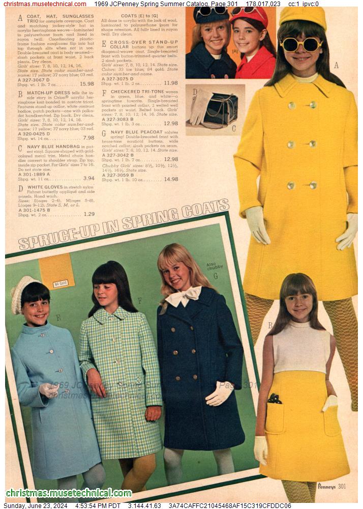 1969 JCPenney Spring Summer Catalog, Page 301