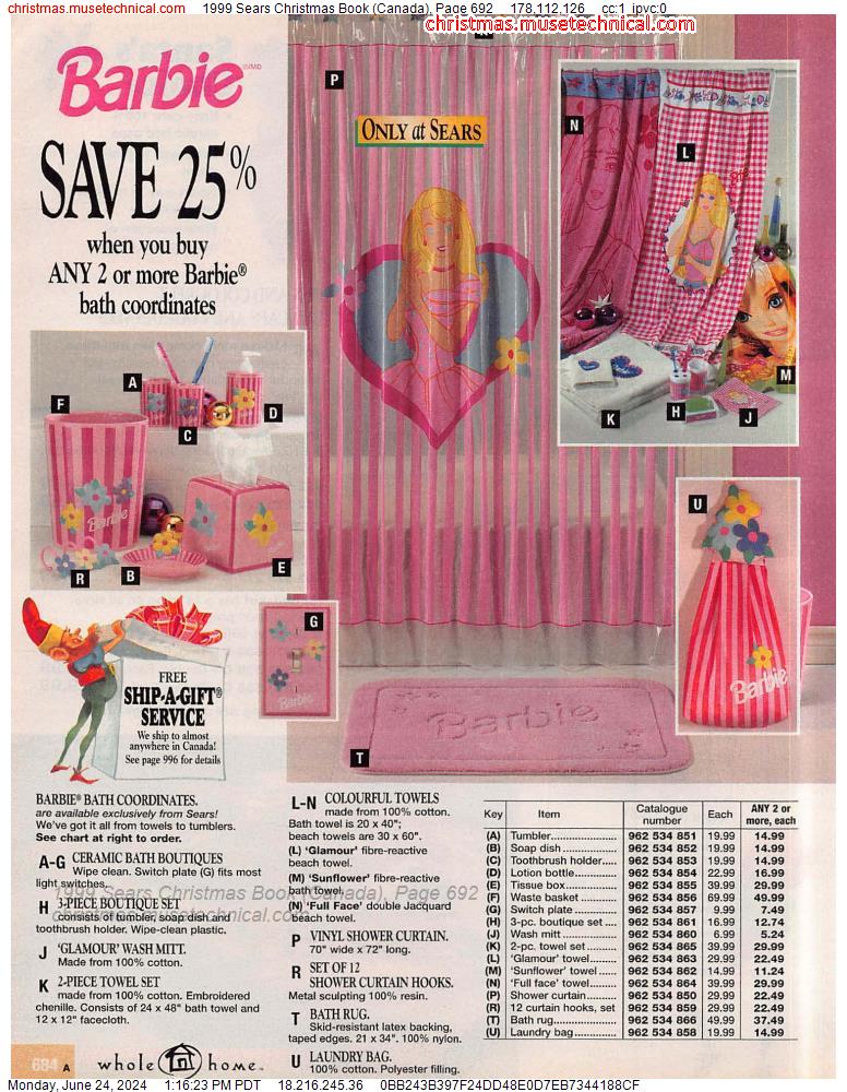 1999 Sears Christmas Book (Canada), Page 692