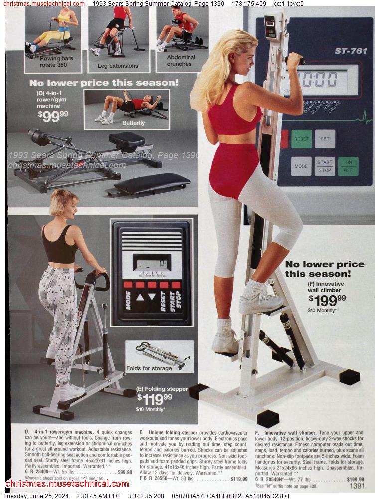 1993 Sears Spring Summer Catalog, Page 1390