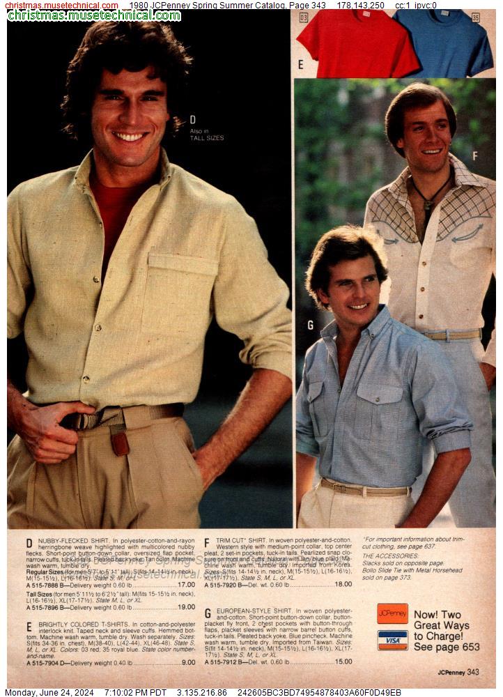 1980 JCPenney Spring Summer Catalog, Page 343