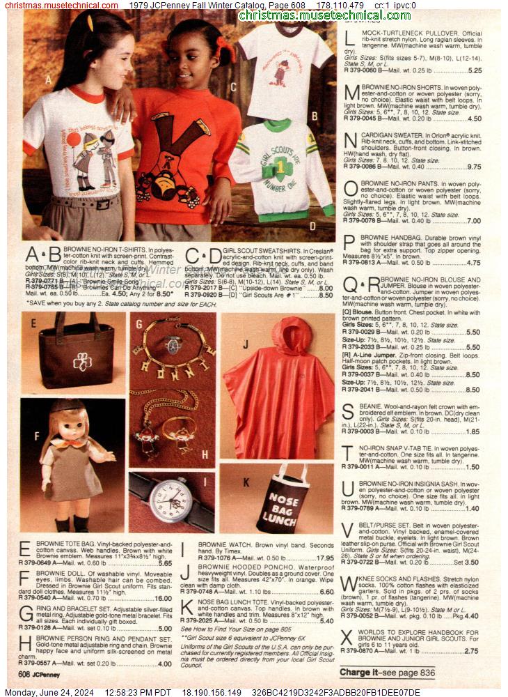 1979 JCPenney Fall Winter Catalog, Page 608