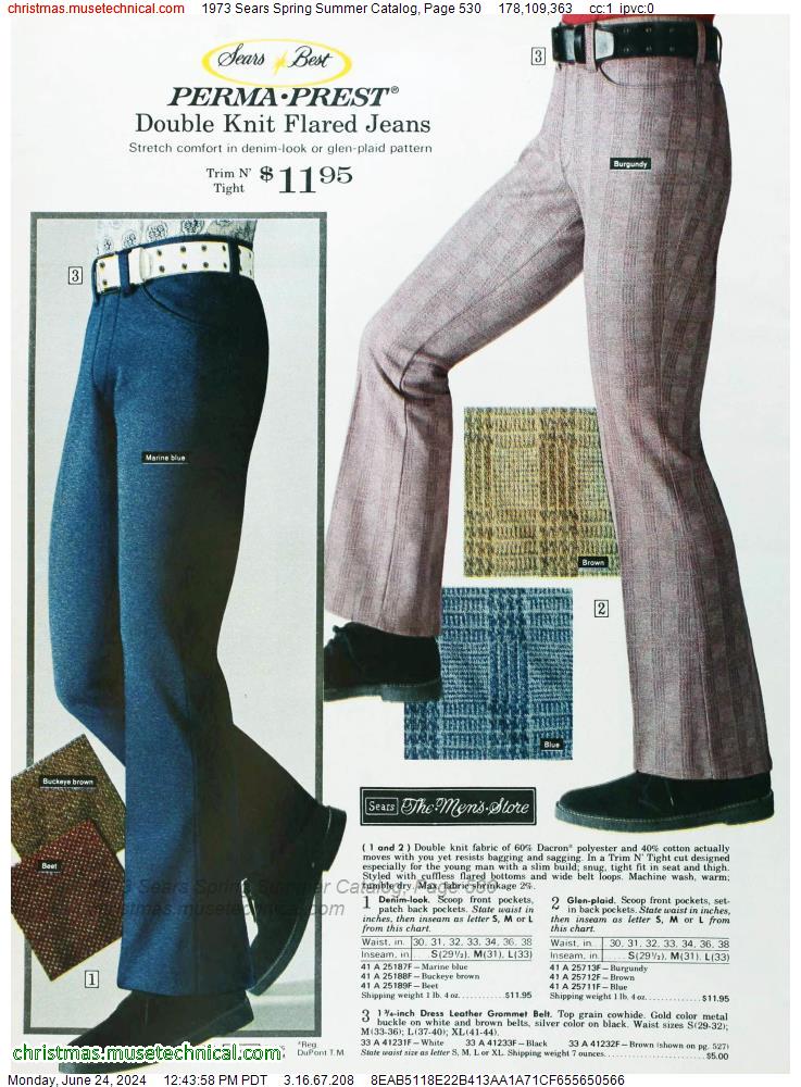 1973 Sears Spring Summer Catalog, Page 530