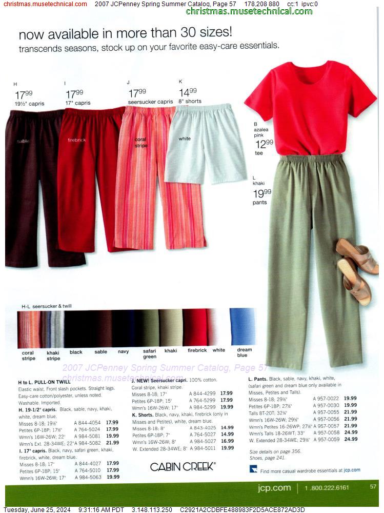 2007 JCPenney Spring Summer Catalog, Page 57