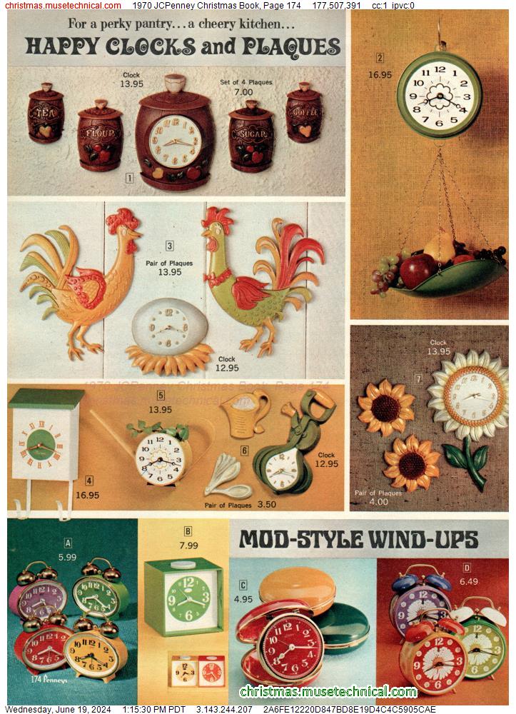 1970 JCPenney Christmas Book, Page 174