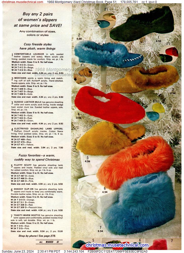 1968 Montgomery Ward Christmas Book, Page 51