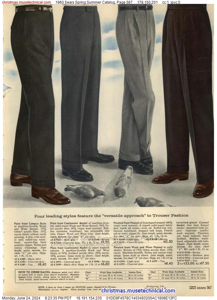 1960 Sears Spring Summer Catalog, Page 567