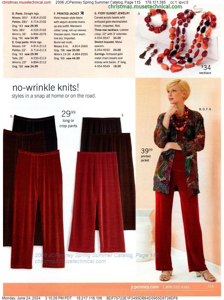 2006 JCPenney Spring Summer Catalog, Page 115