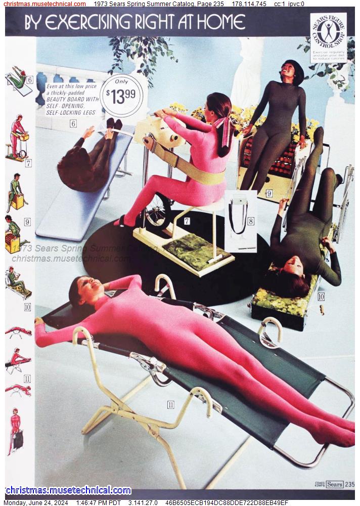 1973 Sears Spring Summer Catalog, Page 235