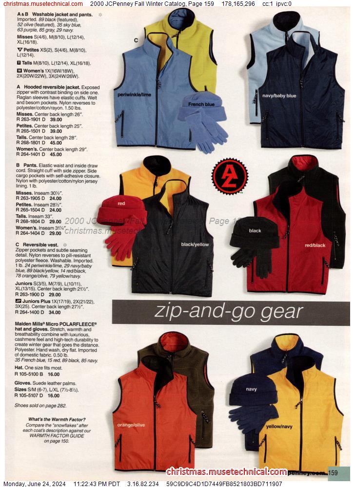 2000 JCPenney Fall Winter Catalog, Page 159