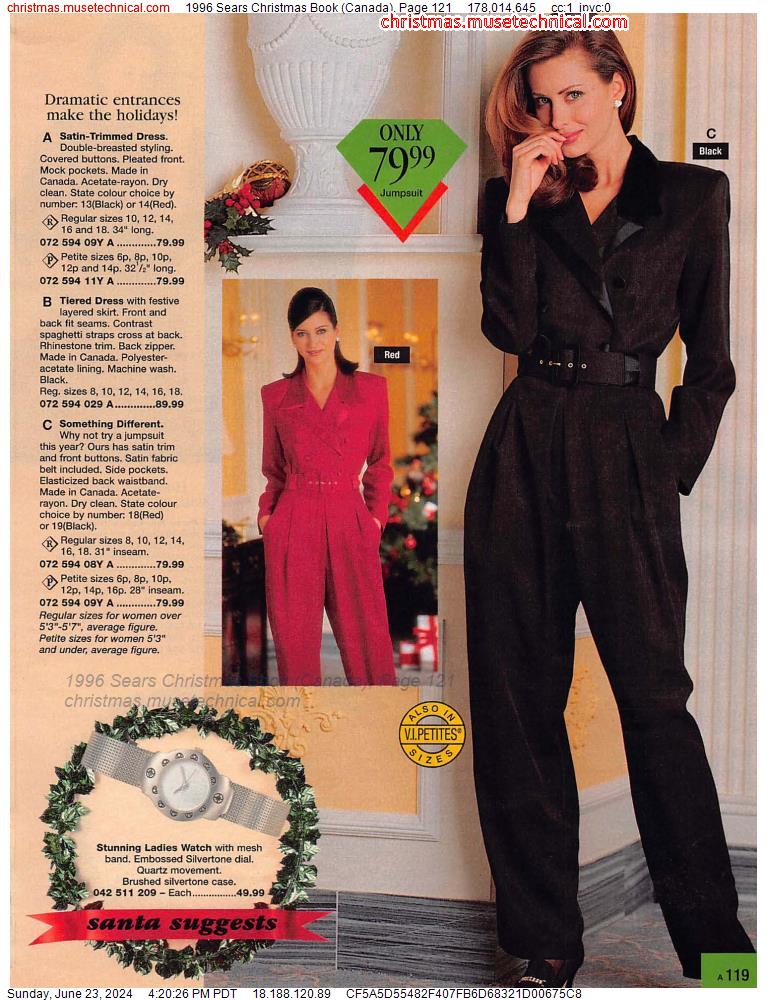 1996 Sears Christmas Book (Canada), Page 121