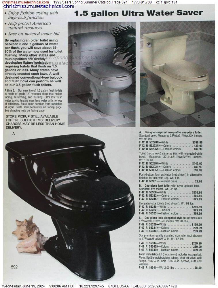 1993 Sears Spring Summer Catalog, Page 591