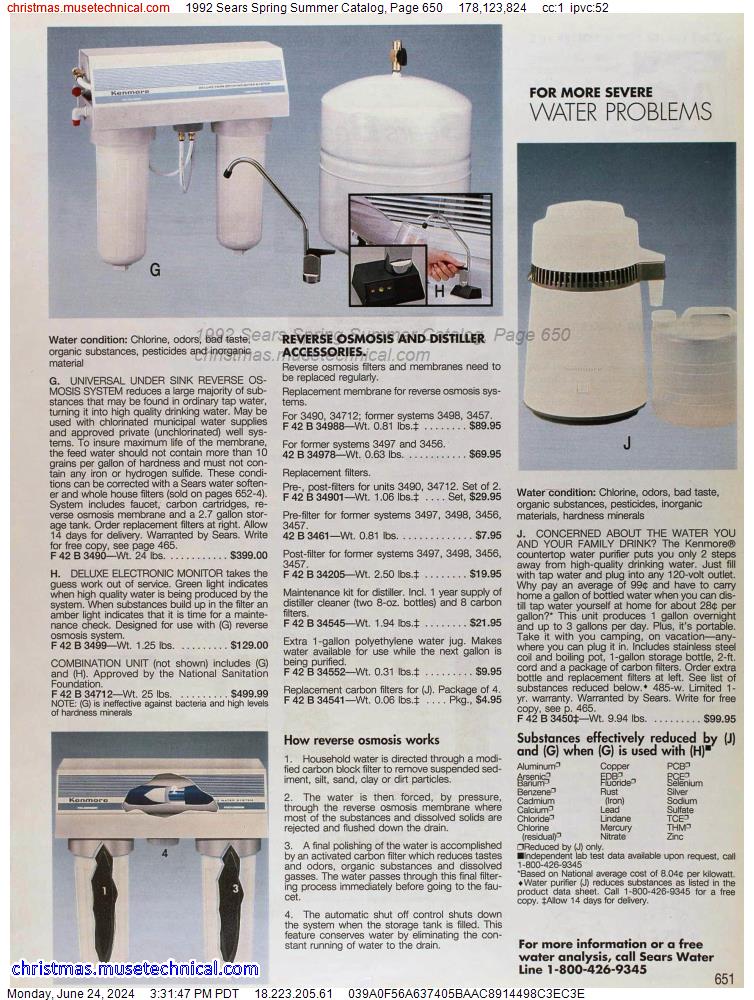 1992 Sears Spring Summer Catalog, Page 650