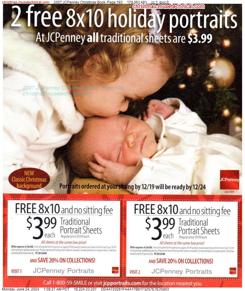 2007 JCPenney Christmas Book, Page 193