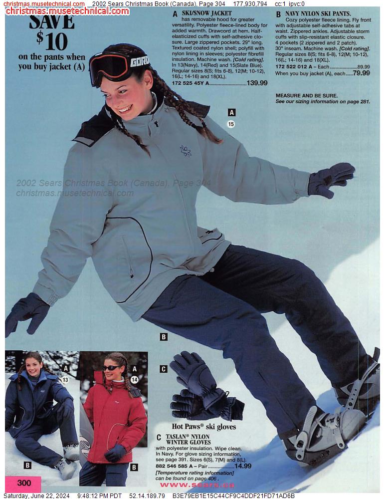 2002 Sears Christmas Book (Canada), Page 304