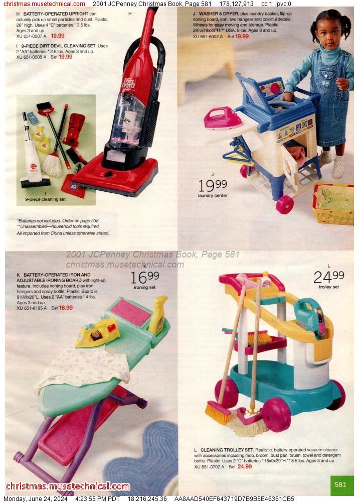 2001 JCPenney Christmas Book, Page 581