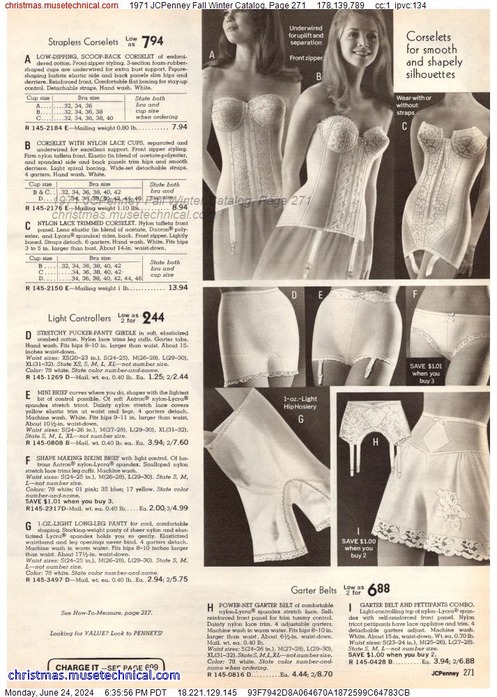 1971 JCPenney Fall Winter Catalog, Page 271