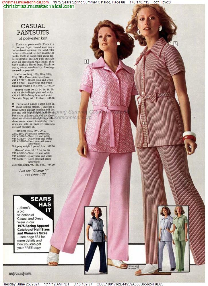 1975 Sears Spring Summer Catalog, Page 88