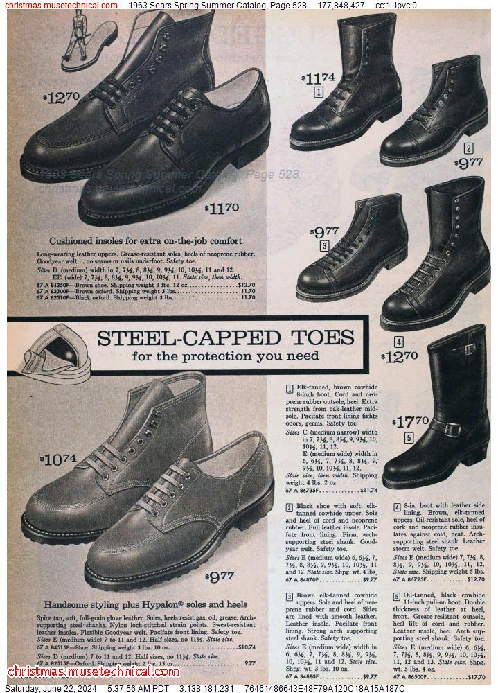 1963 Sears Spring Summer Catalog, Page 528