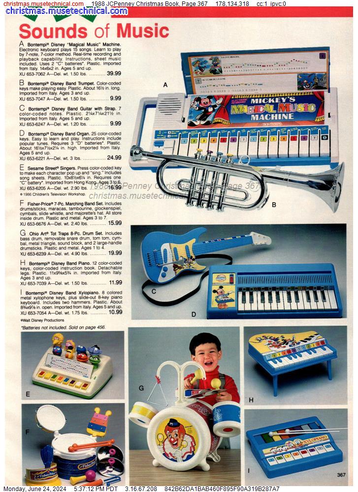 1988 JCPenney Christmas Book, Page 367