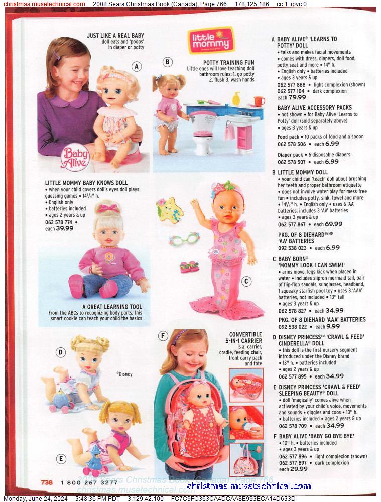 2008 Sears Christmas Book (Canada), Page 766