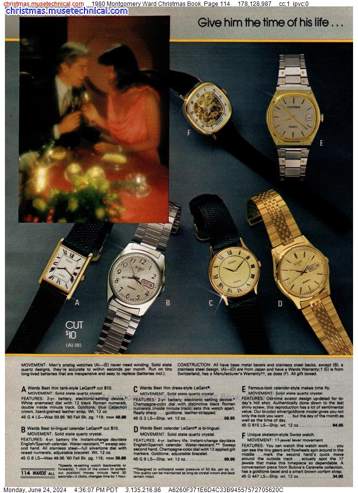 1980 Montgomery Ward Christmas Book, Page 114