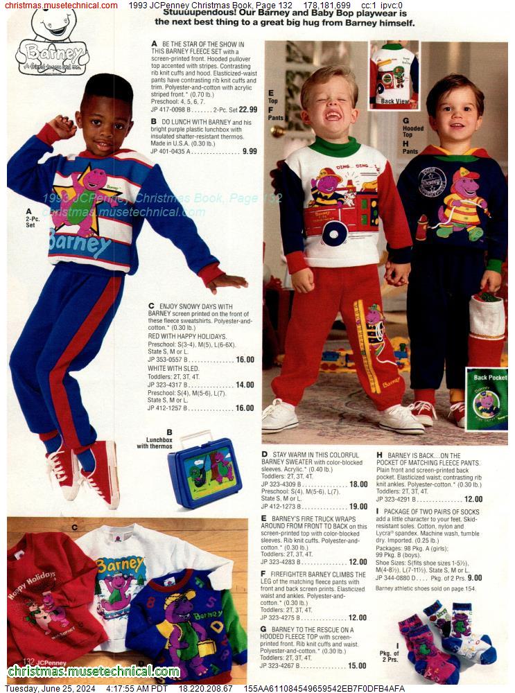 1993 JCPenney Christmas Book, Page 132