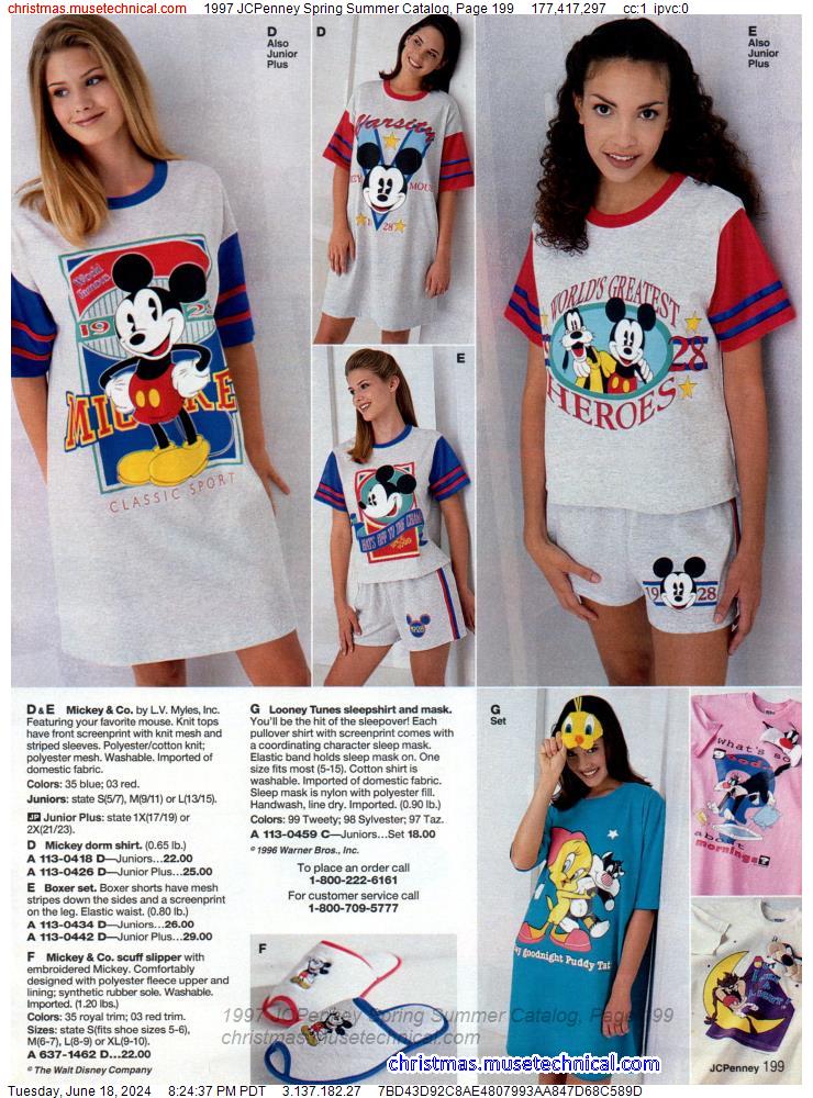 1997 JCPenney Spring Summer Catalog, Page 199