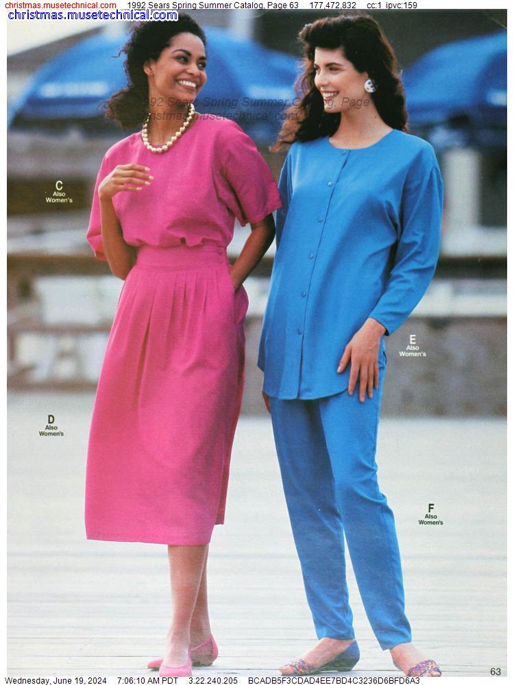 1992 Sears Spring Summer Catalog, Page 63