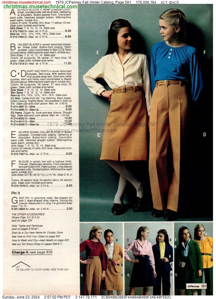 1979 JCPenney Fall Winter Catalog, Page 591