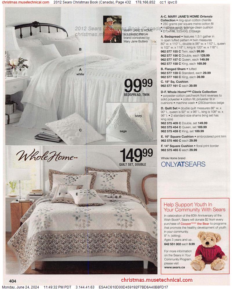 2012 Sears Christmas Book (Canada), Page 432