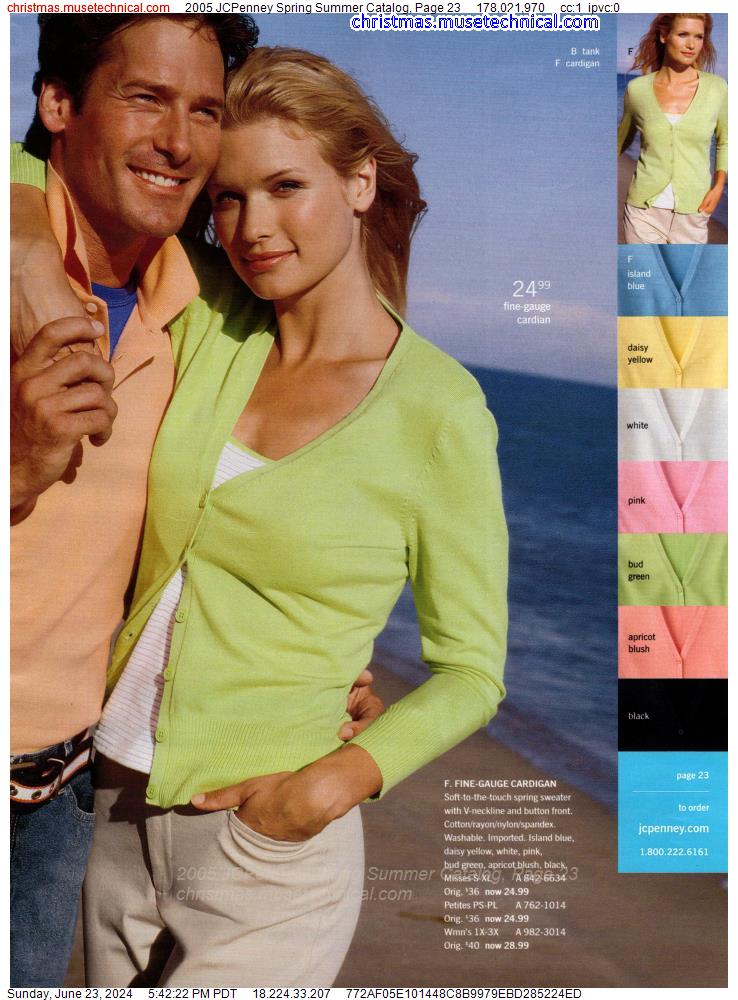 2005 JCPenney Spring Summer Catalog, Page 23