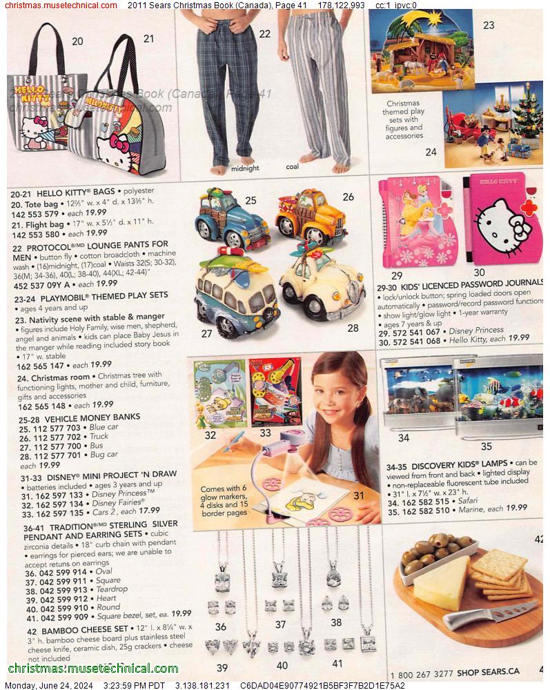 2011 Sears Christmas Book (Canada), Page 41
