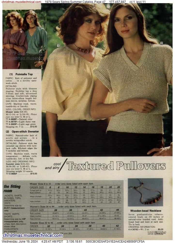 1979 Sears Spring Summer Catalog, Page 47