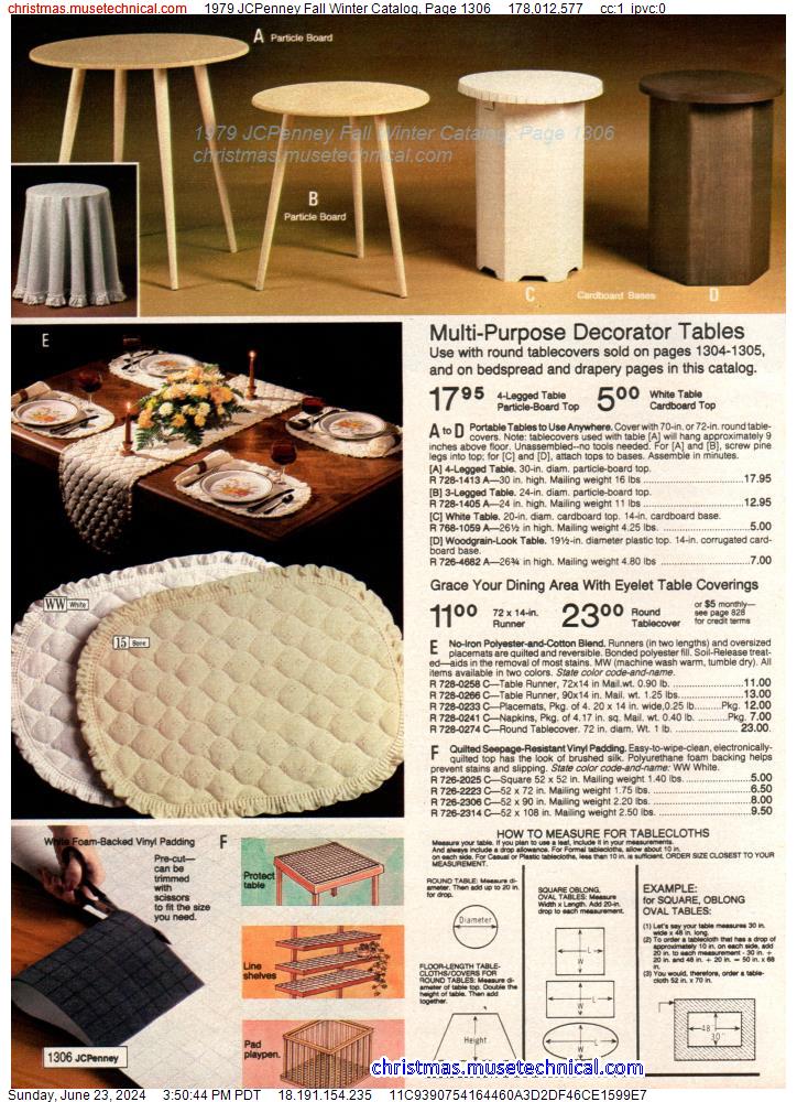 1979 JCPenney Fall Winter Catalog, Page 1306