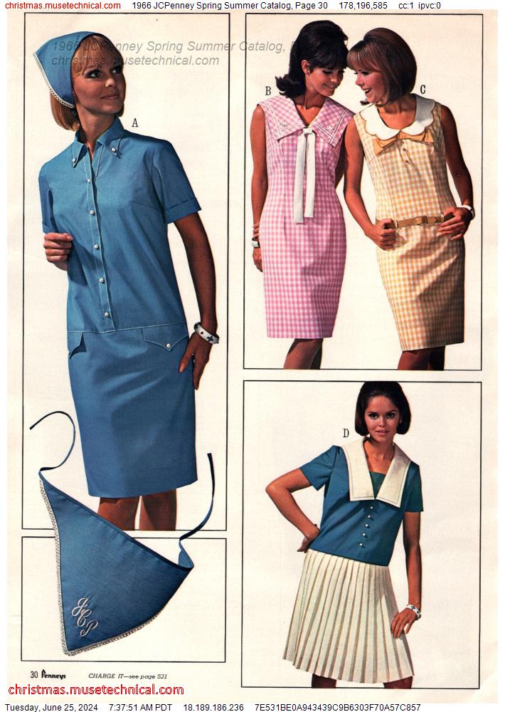 1966 JCPenney Spring Summer Catalog, Page 30