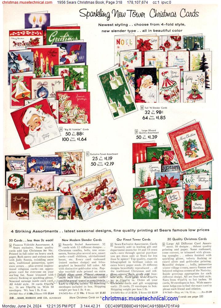 1956 Sears Christmas Book, Page 318