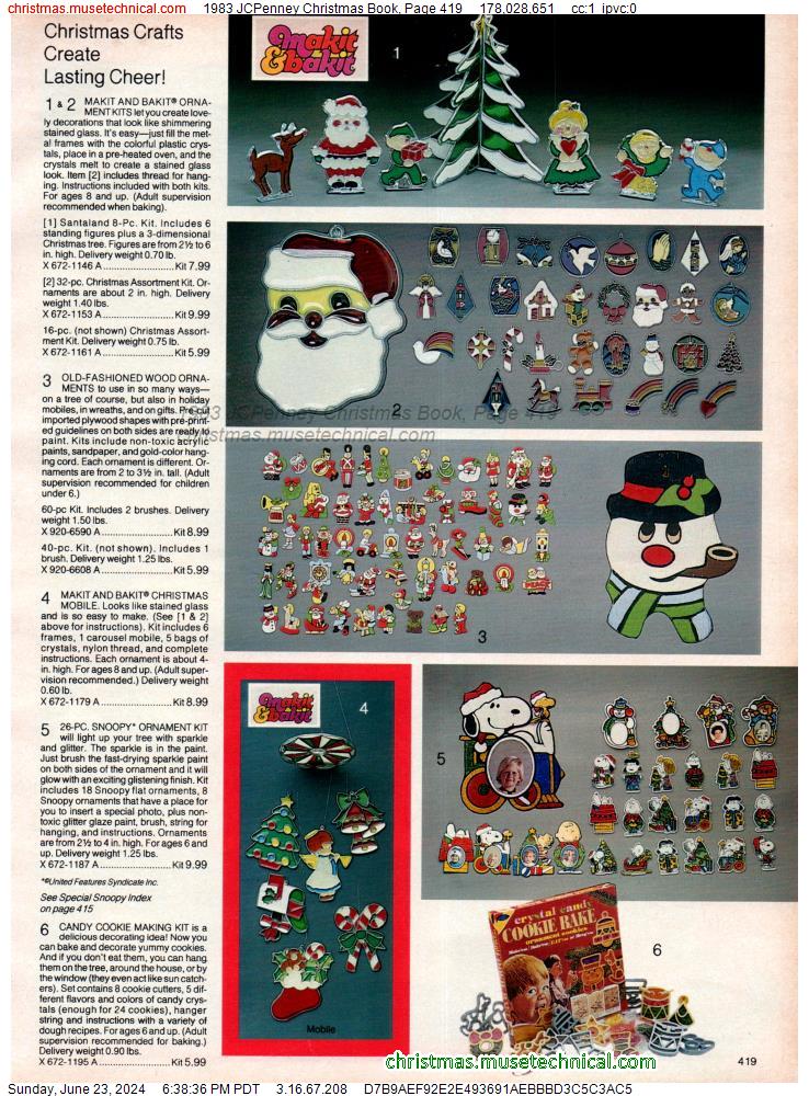 1983 JCPenney Christmas Book, Page 419