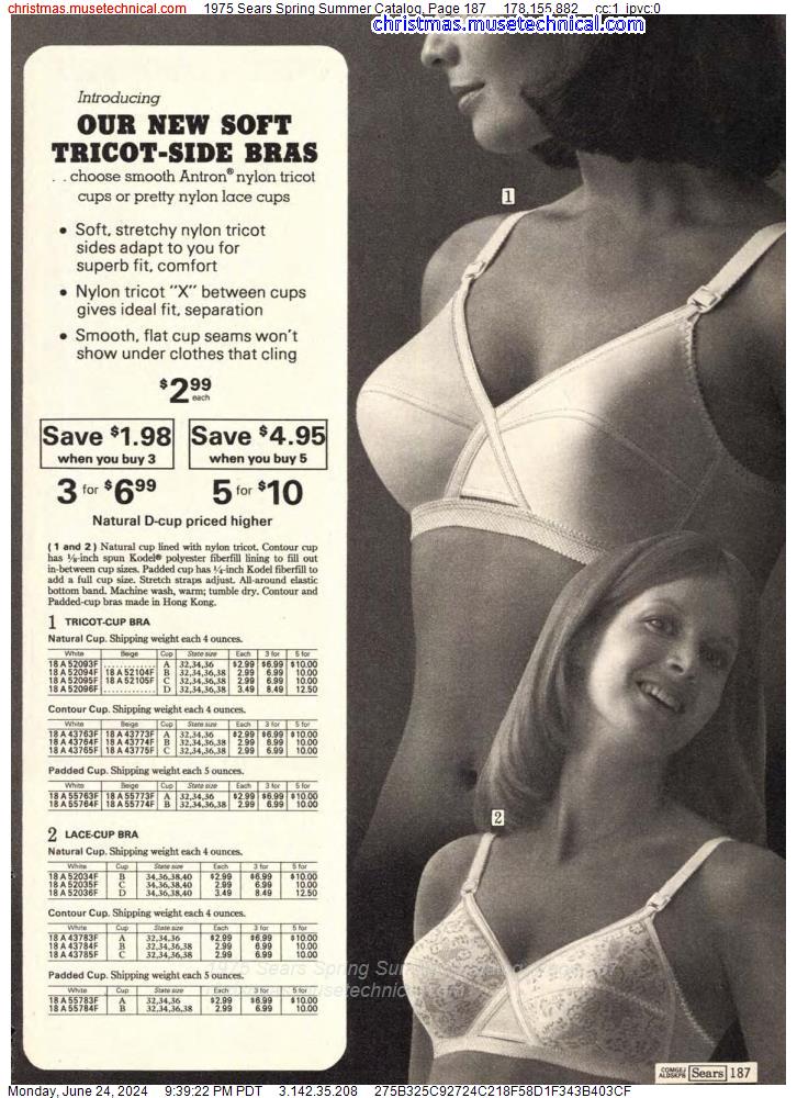 1975 Sears Spring Summer Catalog, Page 187