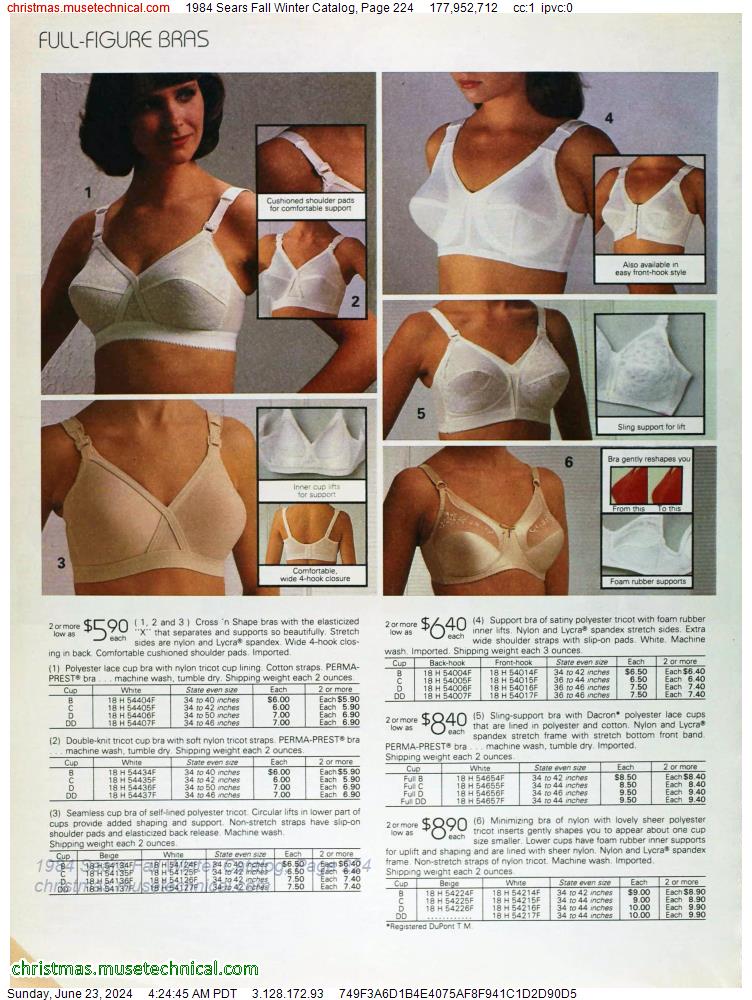 1984 Sears Fall Winter Catalog, Page 224