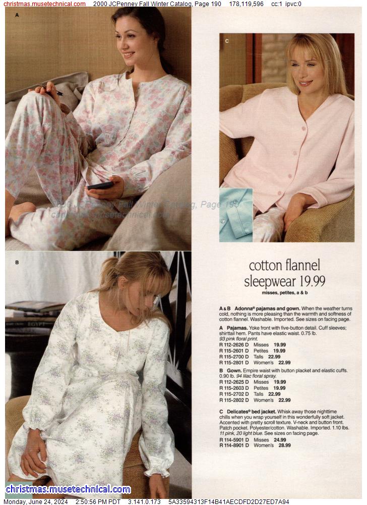 2000 JCPenney Fall Winter Catalog, Page 190
