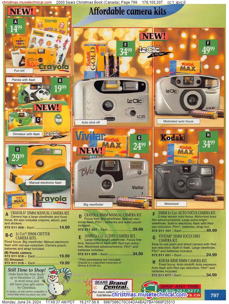 2000 Sears Christmas Book (Canada), Page 799