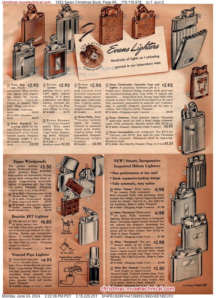 1953 Sears Christmas Book, Page 69
