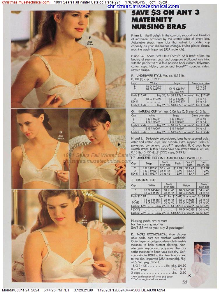 1991 Sears Fall Winter Catalog, Page 224