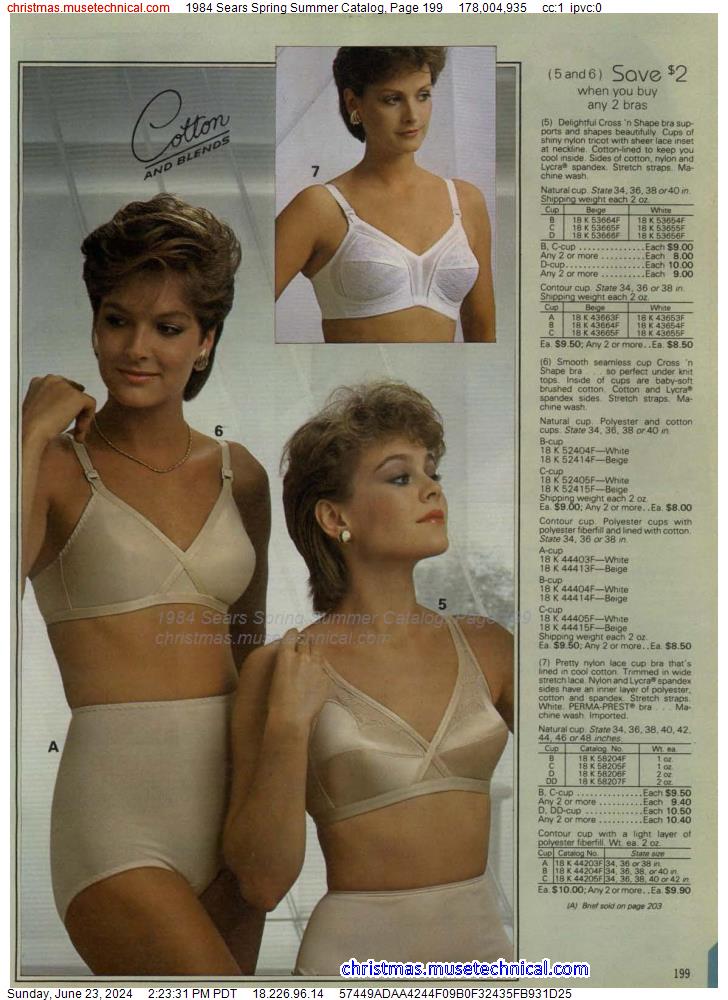 1984 Sears Spring Summer Catalog, Page 199