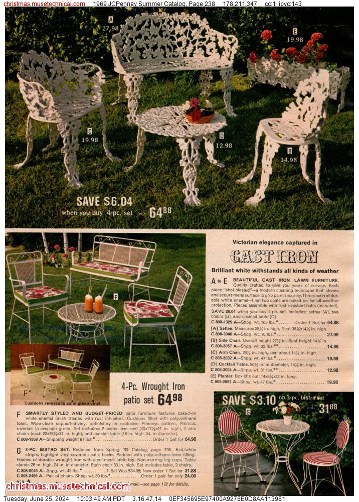 1969 JCPenney Summer Catalog, Page 238