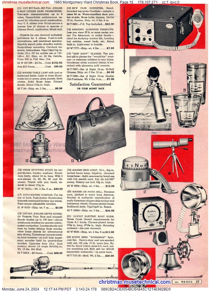 1960 Montgomery Ward Christmas Book, Page 15
