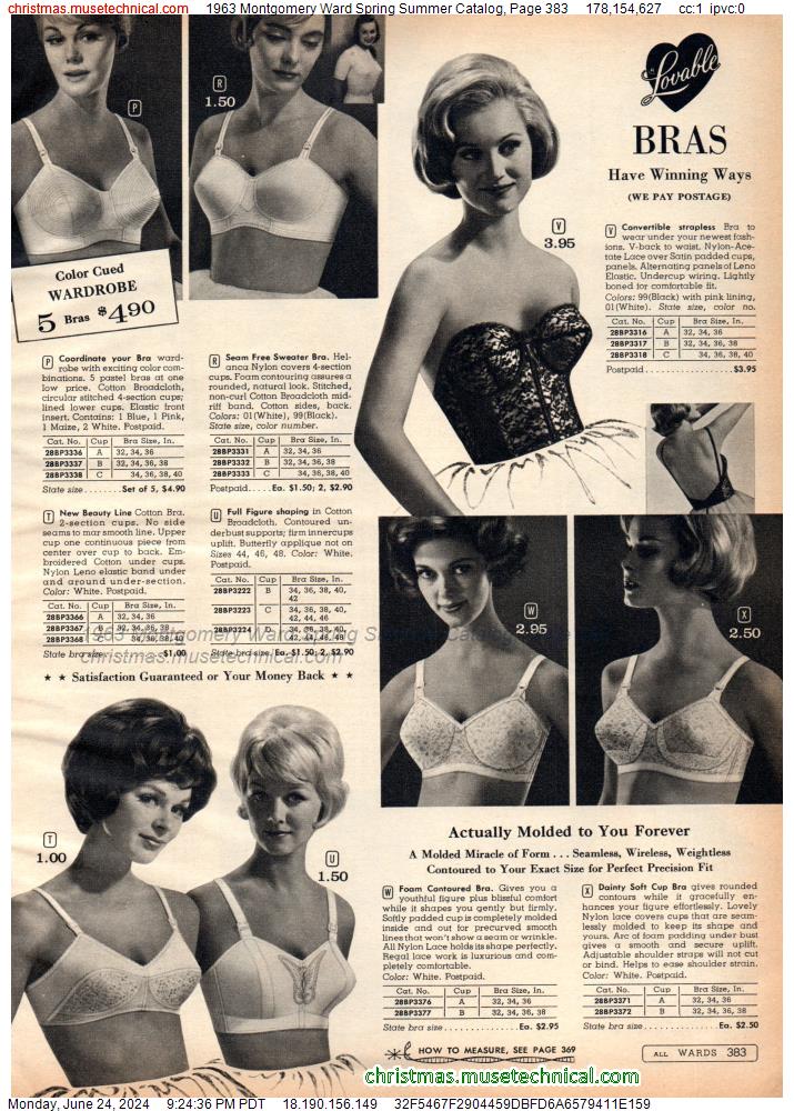 1963 Montgomery Ward Spring Summer Catalog, Page 383
