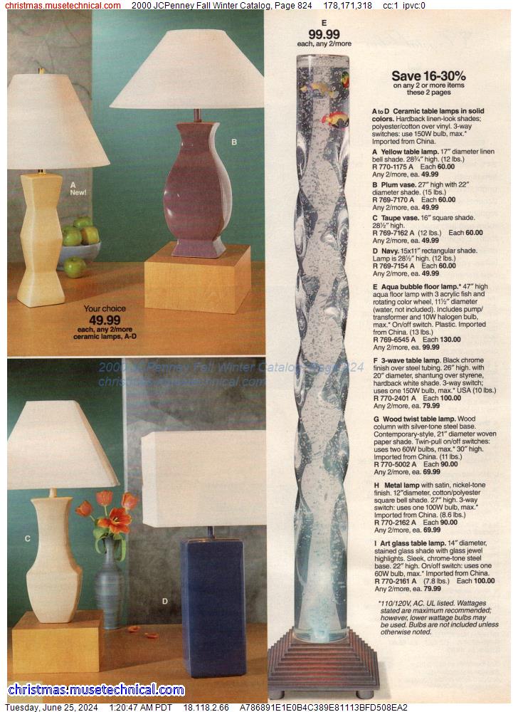 2000 JCPenney Fall Winter Catalog, Page 824