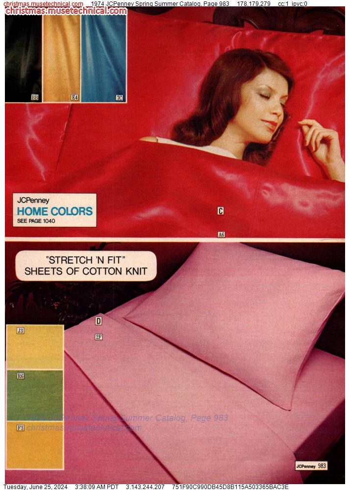1974 JCPenney Spring Summer Catalog, Page 983